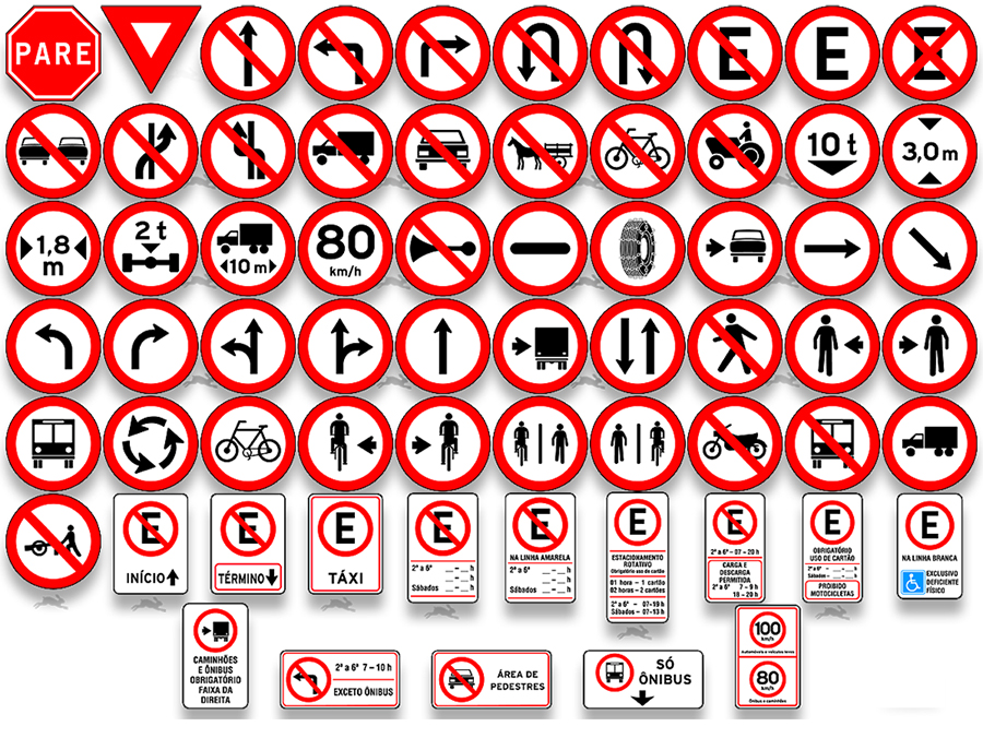 Placa de Regulamenta��o